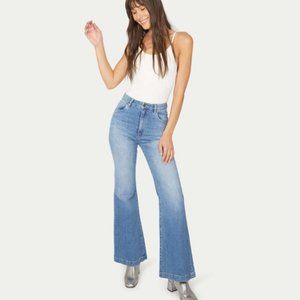 ROLLA'S Eastcoast Flare Jean Karen Blue 28